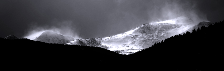 Colorado Peaks in the Wind