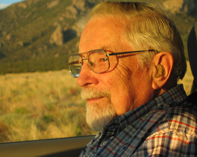 Dad at sunset